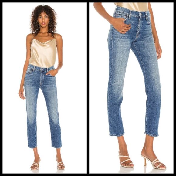 💕MOTHER SUPERIOR💕 Scrapper Ankle Jeans ~ Cowboys Don't Cry High Rise 31 NWT - Picture 6 of 16